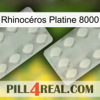 Rhinocéros Platine 8000 17